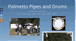 Desktop Screenshot of palmettopipesanddrums.com