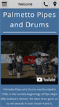 Mobile Screenshot of palmettopipesanddrums.com